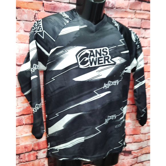 Youth Sized Answer Brand Logo Motocross Syncron Riding Set (Pants & Shirt) - Picture 3 of 14